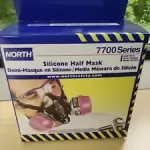 Honeywell North 7700 Series Silicone Half Mask Respirator 770030L - Large