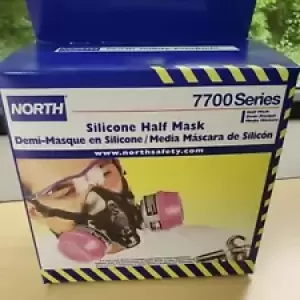 Honeywell North 7700 Series Silicone Half Mask Respirator 770030L - Large