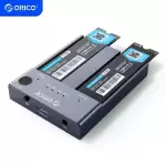 ORICO Dual Bay M.2 SSD NVMe M.2 Enclosure Offline Clone Duplicator 10Gbps M Key