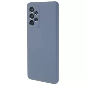 Para Samsung Galaxy A53 5G Case de TPU Suave Fibra de Fibra Anti-Scratch Cubierta Del Teléfono - Lavanda