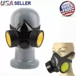 Anti-Dust Paint Mask Respirator Half Spray Gas Safety Chemical Carbon High Grade