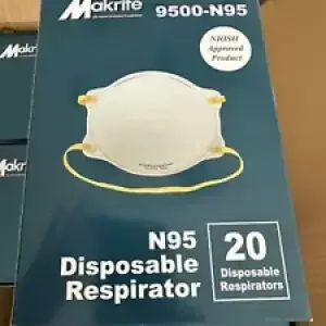 N95 Face Masks - MAKRITE 9500N95 N95 Particulate Respirator - (12 boxes of 20ct)