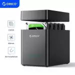 ORICO 5 Bay Hard Drive Enclosure USB3.0/Type-C 3.5'' HDD Docking Station 5x18TB