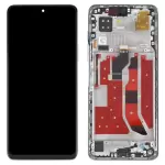 Para Huawei Nova 9 SE Grado C LCD y Conjunto de Reemplazo de Marco + Part (sin Logotipo) - Plata