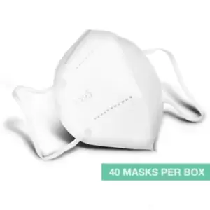 Personal Protection Masks PPE 5-Layers Non Woven Fabrics (Box of 40)