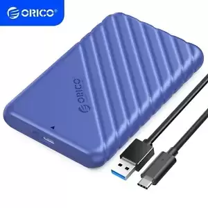 ORICO 2.5'' Hard Drive Enclosure USB C External HDD SSD Case for 9.5~7mm HDD SSD