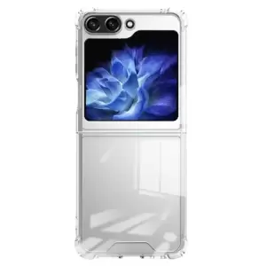 Para Samsung Galaxy Z Flip6 5G Case Transparente Protección de Cubierta de Teléfono de Acrylico Duro