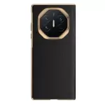 Para Huawei Mate XT Ultimate Case View Window PU Leather+PC Telephip Cover - Negro