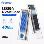 ORICO M2 NVMe SATA SSD Enclosure USB C 40Gbps/10Gbps SSD Case Thunderbolt 3/4