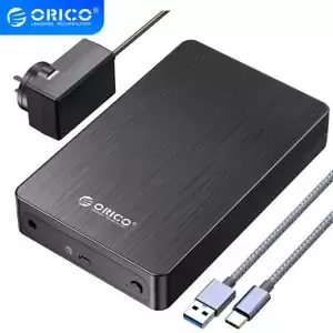 ORICO 18TB 3.5" HDD Case SATA to USB C 6Gbps External HDD SSD Enclosure