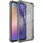 Imak Para Samsung Galaxy A55 Case de Teléfonos Celulares 5G TPU Airbag Cover Cover - Negro Transparente
