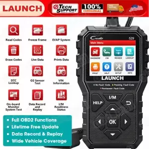 2023 LAUNCH X431 CR529 OBD2 Check Engine Car Code Reader Scanner Diagnostic Tool
