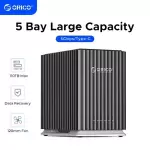 ORICO 5 Bay USB 3.1 Type-C Hard Drive Enclosure DAS Storage Enclosure 110TB 12V