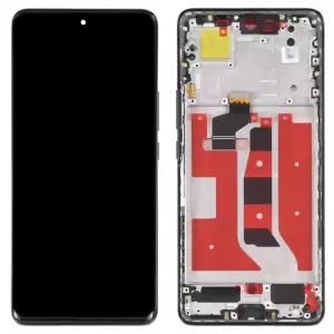 Para Huawei Nova 9 OEM Grade S OLED Pantalla y Conjunto Digitizer + Frame (sin Logotipo) - Negro