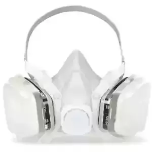 3M 51P71 Disposable Half Face Respirator Facepiece Mask Paint Spray Pesticide SM