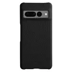 Cubierta Anti-caída de Melkco Para Google Pixel 7 Pro 5G Case de Teléfono de PC Con Recubrimiento de Cuero de Vaca Genuina - Negro
