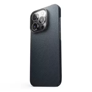 Benks Para Iphone 16 Pro Case Kevlar Fibra Magnética Fibra Tapa Compatible Con Magsafe - Azul