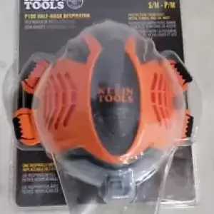 Klein Tools P100 Half-Mask Respirator, S/M-P/M