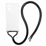 Para la Esquina de Motorola Moto G24 4g, Esquina Reforzada TPU TPU Clear Phone Cover Con Cordón