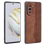 Case de Teléfonos Celulares AZNS Para Huawei Nova 10 4G, TPU Con Cuero PU TPU Patrón Elegante Teléfono Imprimido Teléfono - Marrón