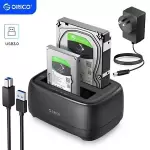 ORICO Hard Drive Docking Station Dual Bay USB 3.0 to SATA Offline HDD Case 40