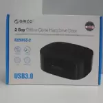 Orico 2 Bay Offline Clone Hard Drive Dock USB3.0 6228US3-C New / Open Box