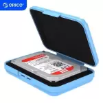ORICO 3.5'' Hard Drive Case Storage Carrying Case Black for WD Seagate Toshiba