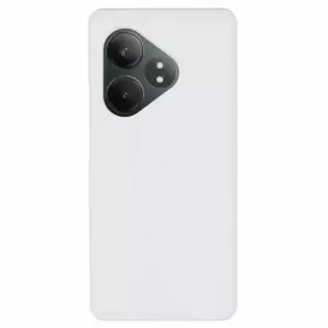 Para Realme GT Neo6 SE 5G Case Matte PC Telep Cubierta de la Piel Touch Textura - Blanco