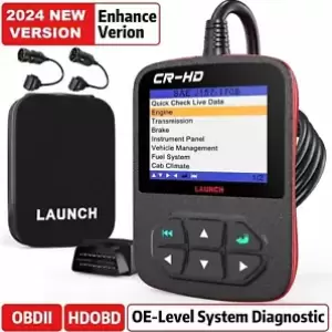 LAUNCH CR-HD Diesel Heavy Duty Truck Diagnostic Tool OBD2 Scanner Code Reader